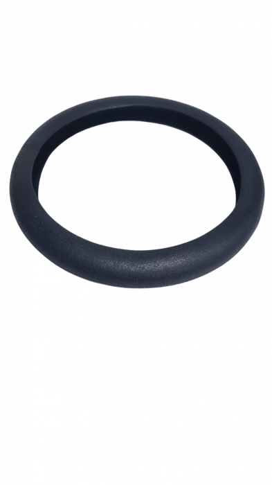 Husa volan Silicon Negru 37-39cm [3]