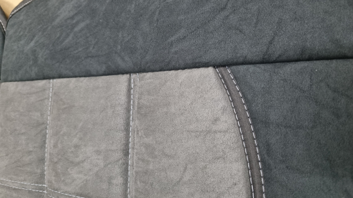 Huse scaune auto universale 2 locuri premium Alcantara [3]