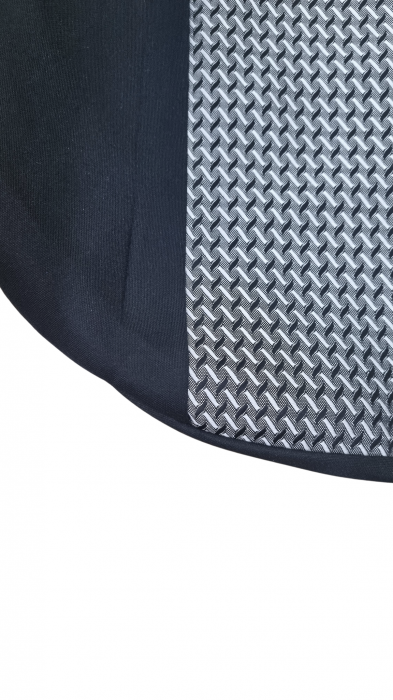 Huse Scaune Auto 5 Locuri Universale Piele Ecologica cu Textil Gri [9]