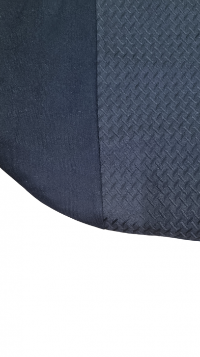 Huse Scaune Auto 5 Locuri Universale Piele Ecologica cu Textil Negru [4]