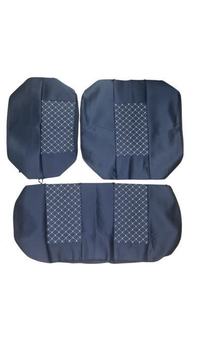 Huse Scaune Auto 5 Locuri Universale Elegance Stofa Fractionate [2]