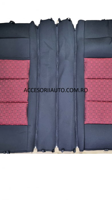 Huse Scaune Auto 5 Locuri Universale Stofa Premium Fractionate [4]