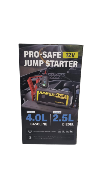 Jump Starter THUNDER TX08 8000mAh, Pornire Instantanee, Clești Inteligenți 12V [4]
