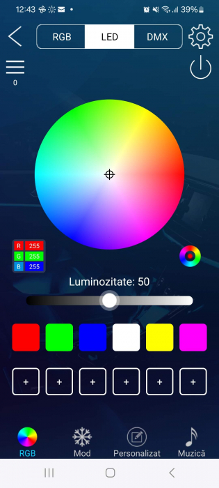 Kit Full Car 18 in 1 Lumini Ambientale Auto RGB DINAMICE Symphony Wireless [5]