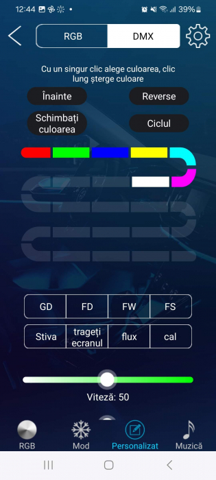Kit Full Car 18 in 1 Lumini Ambientale Auto RGB DINAMICE Symphony Wireless [8]