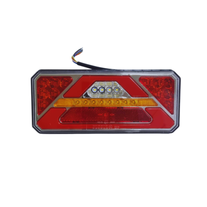 Lampa camion 55 LED Semnalizare Dinamica, cu 6 functii, Omologata U.E 12-24V [1]