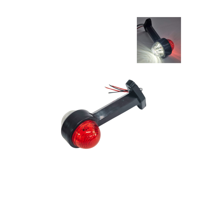Lampa Led Gabarit brat 16cm, inclinat 45 grade 12/24V [1]