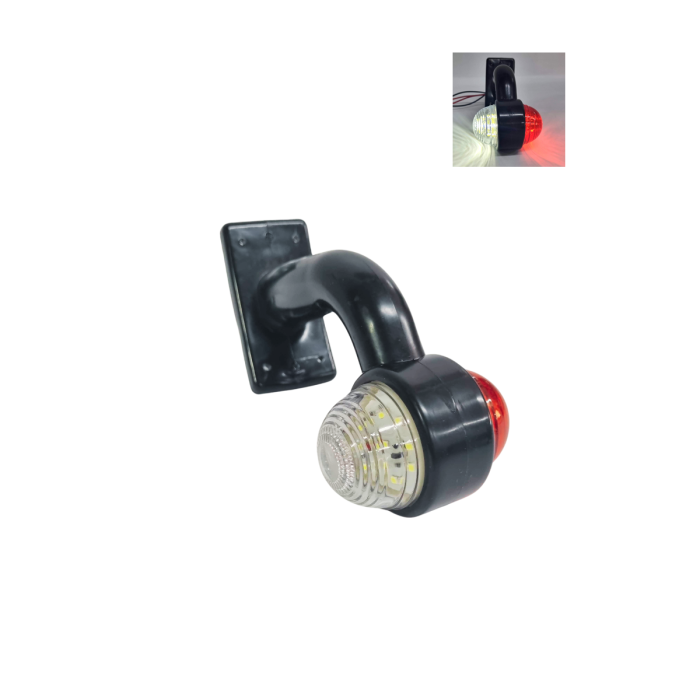 Lampa Led Gabarit cu brat 130mm, cot de 90 grade 12/24V [1]