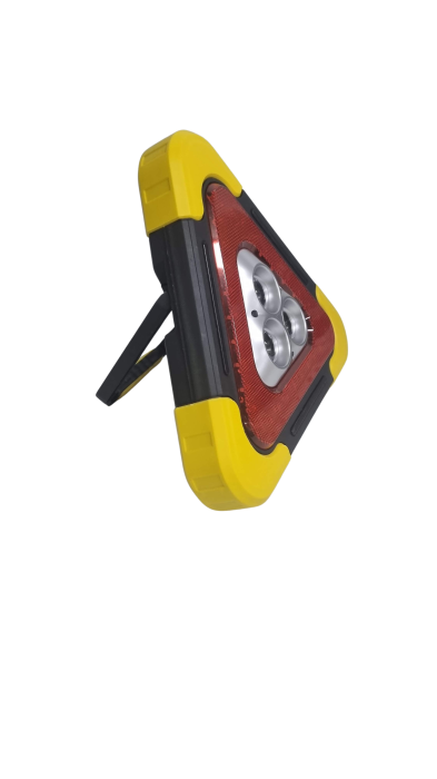 Lampa LED Triunghiulara 3 COB Multifuncționala – Semnalizare, Avertizare și Iluminat, Incarcare solara si USB [2]