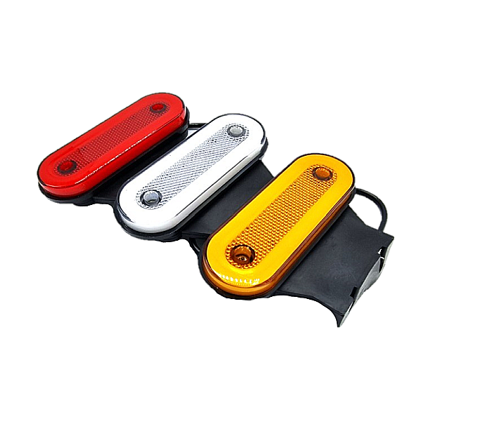 Lampa ovala Led Gabarit cu suport 12-24V Galben [3]