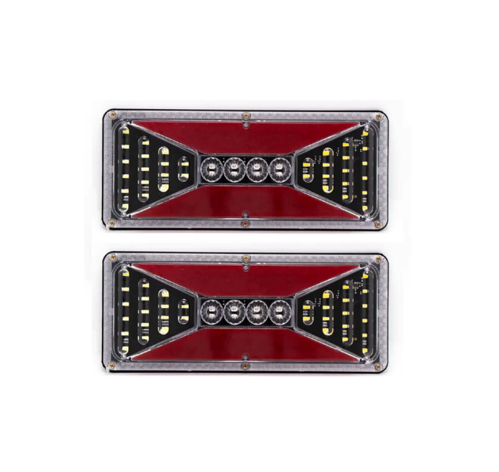 Lampi  LED cu 4 functii, semnalizare dinamica, remorca, utilaje 24V [1]
