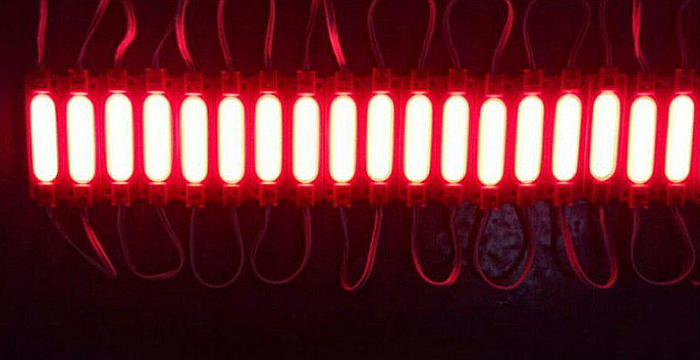Modul Grup 20 Led SMD 5730 tip COB Impermeabil ROSU 12V [1]