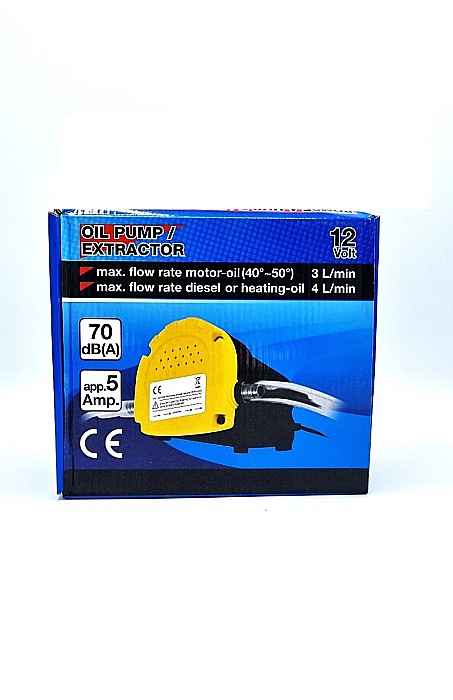 Pompa Electrica Transfer Ulei 12V + CADOU RECIPIENT 5L [5]