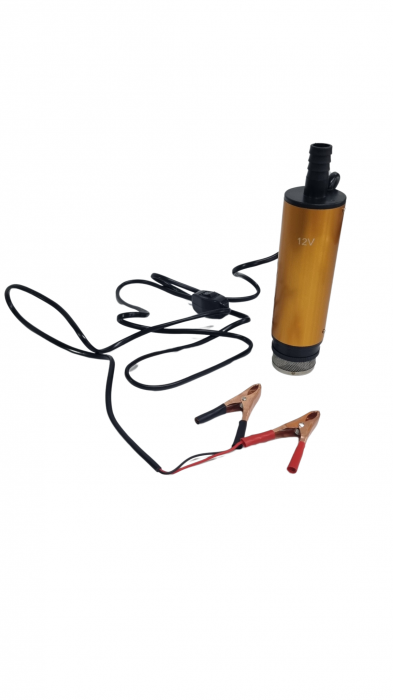 Pompa transfer Benzina/Motorina/Alte Lichide 12V + CADOU RECIPIENT 5L [4]