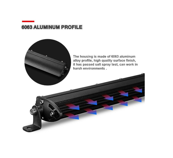 Proiector Auto Led Bar Offroad SLIM 36 W / 12 LED / 32 cm [2]