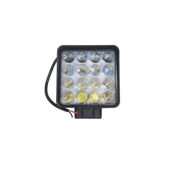 Proiector 16 LED 48W Offroad, Spot Beam 12V-24V [1]