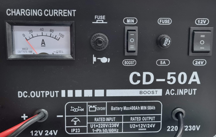 Redresor auto 12-24V 50A CD-50A [2]