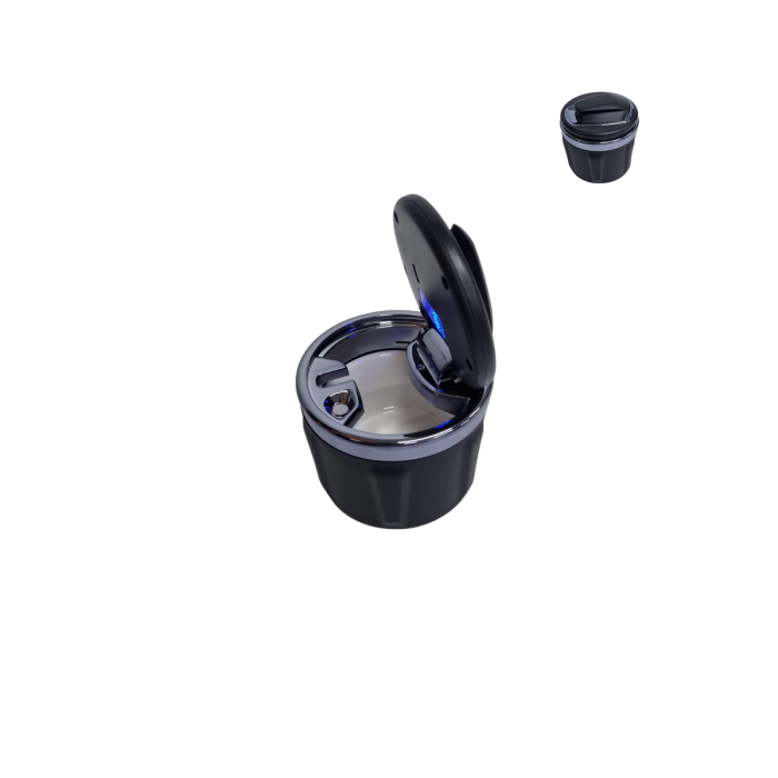 Scrumiera Auto iluminata Led, Universala, interior Ceramica [1]