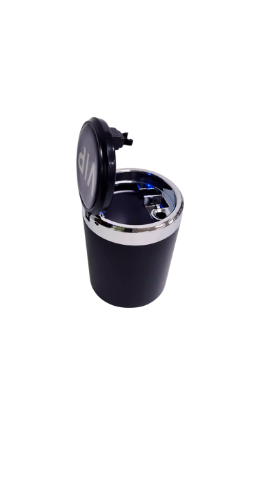 Scrumiera auto cu iluminare LED universala cu capac pentru masina [2]