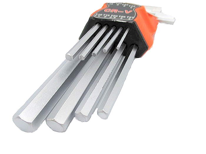 Set 9 chei imbus cap Hexagonal CR-V 1.5-10mm [3]