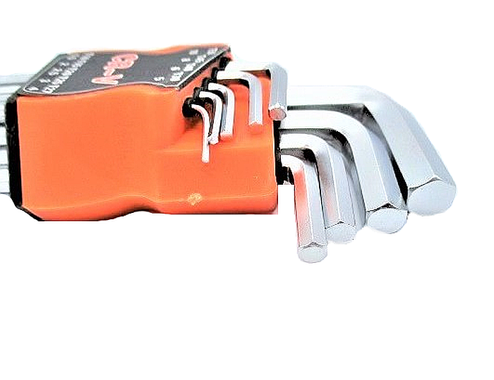 Set 9 chei imbus cap Hexagonal CR-V 1.5-10mm [2]