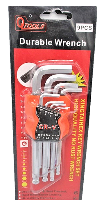 Set 9 chei imbus cap Rotunjit CR-V 1.5-10mm [3]