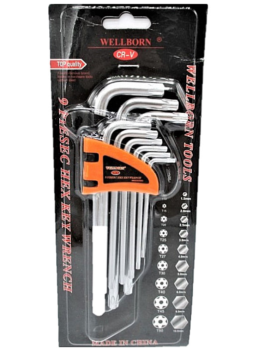 Set 9 chei imbus cap Torx CR-V 1.5-10mm [3]