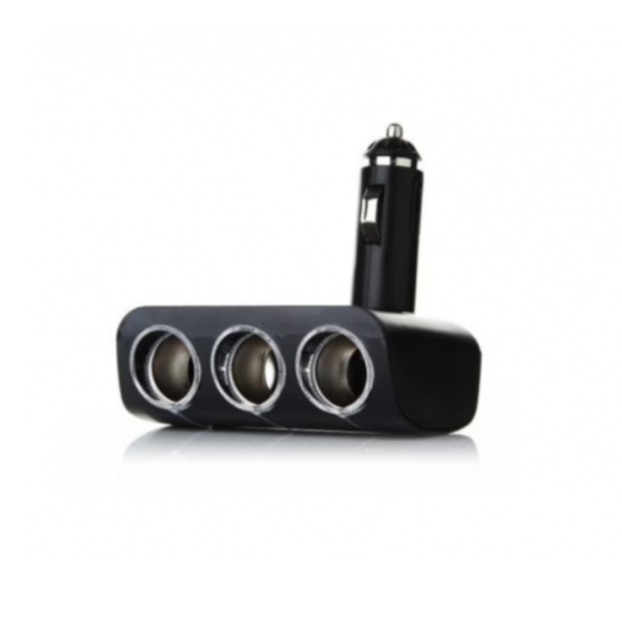 Set huse scaun auto cu incalzire 12V, CADOU Adaptor bricheta auto cu 3 intrari 120W [4]