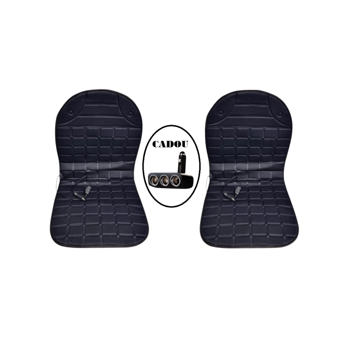 Set huse scaune auto cu incalzire 12V + CADOU Adaptor bricheta [1]