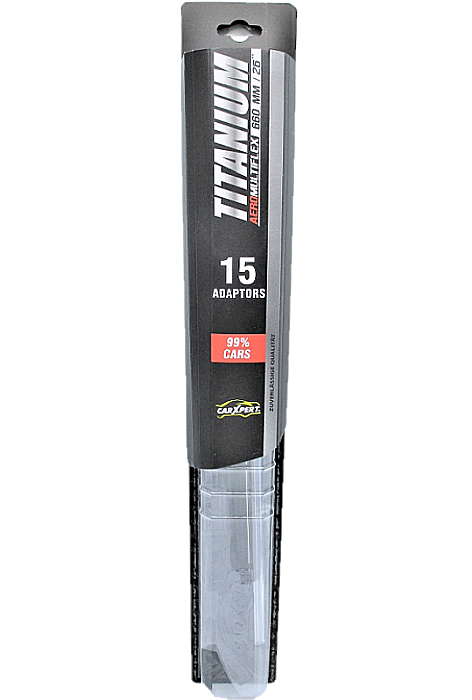 Stergator Parbriz Carxpert Titanium 15 adaptori 26"/66cm [4]