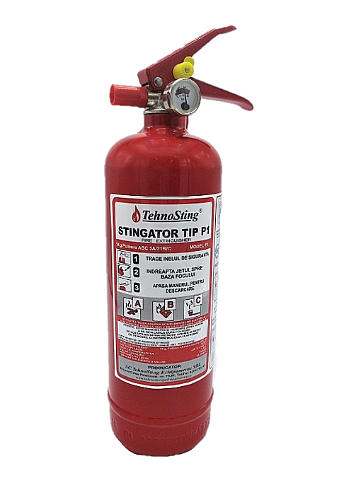Stingator Auto PSI cu pulbere tip P1 Tehnosting 1 kg [2]