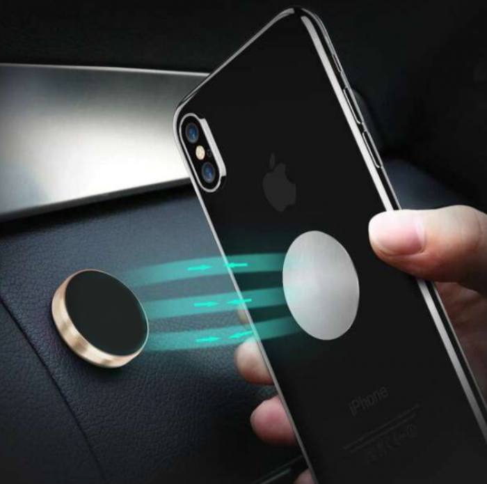Suport auto telefon Magnetic Negru [4]