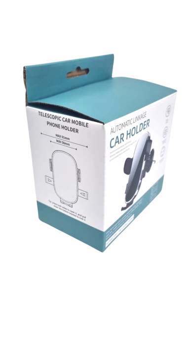 Suport telefon auto cu prindere pe grila de ventilatie tip carlig [4]