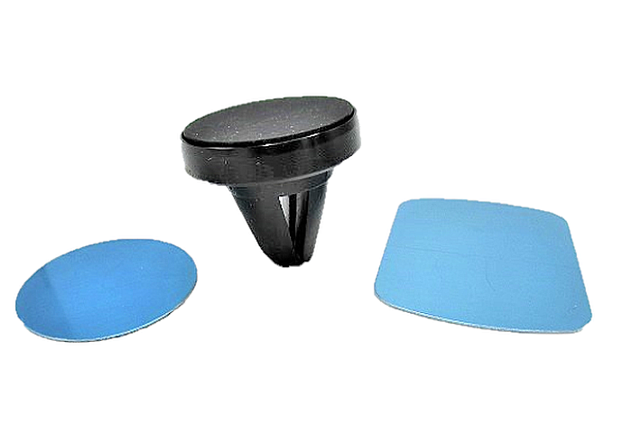 Suport telefon auto magnetic grila color [2]