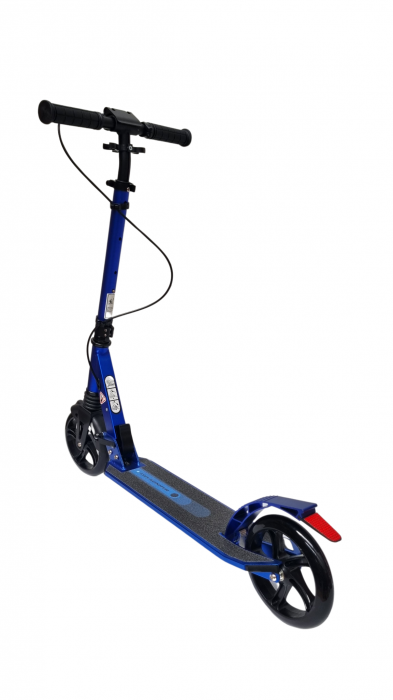 Trotineta Pliabila cu Frana Reglabila pe inaltime 100 kg Albastra [4]