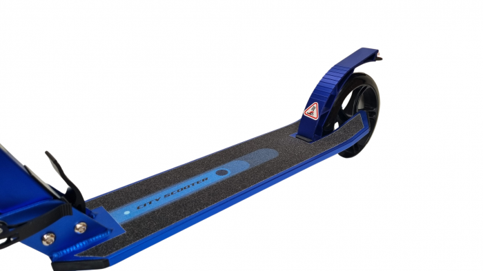 Trotineta Pliabila cu Frana Reglabila pe inaltime 100 kg Albastra [3]