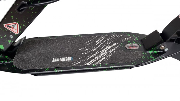 Trotineta pliabila cu dubla suspensie si frana pe disc URBAN Verde [6]