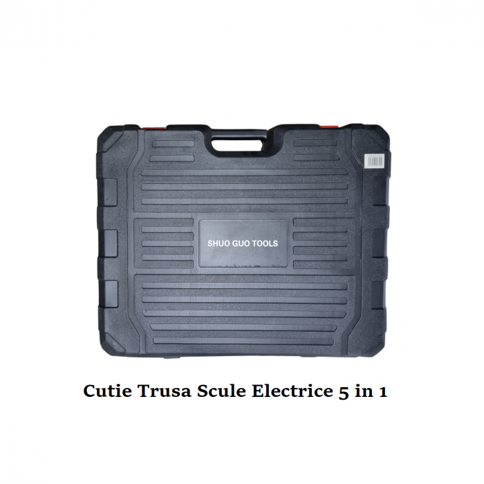 Trusa Scule Electrice Lithium 5 Piese cu 4 Acumulatori 48V 6.0A [13]