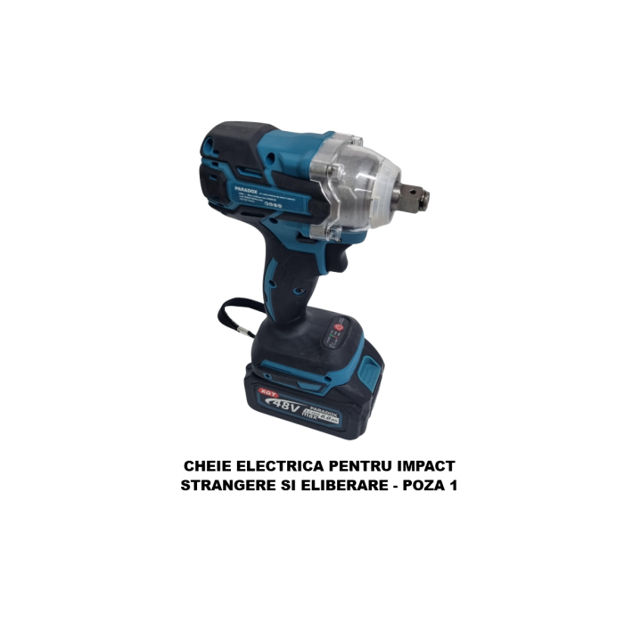 ​​​​​​​Trusa scule electrice profesionala 48V 5 piese cu 4 acumulatori Lithium 6.0Ah [4]