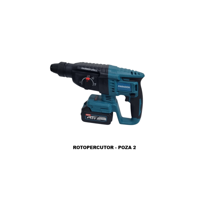 ​​​​​​​Trusa scule electrice profesionala 48V 5 piese cu 4 acumulatori Lithium 6.0Ah [12]