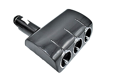 Adaptor bricheta auto cu 3 intrari LED, Olesson 1520 120W [1]