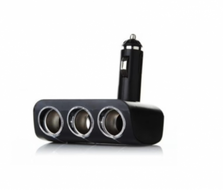 Adaptoare Bricheta Auto - Adaptor bricheta auto cu 3 intrari LED, Olesson 1520 120W