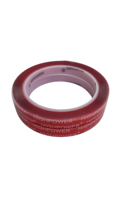 Bandă Dublu Adezivă Transparentă HIGHPOWER 12 mm x 3 m, Set 2 Bucăți, Ultra-Rezistentă [2]