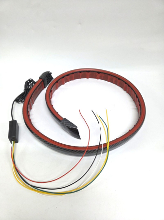 Banda LED stop auto 120 cm cu 4 functii si semnalizare dinamica 12V [2]
