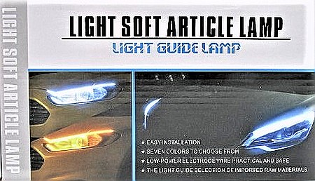 Lumini de zi Led DRL cu Semnalizare Secventiala 2 benzi x 60 cm [2]