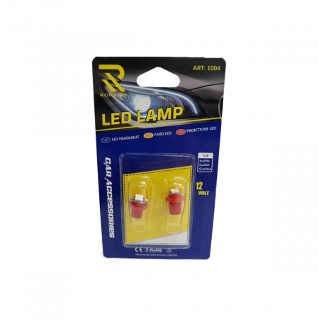 Becuri Led Bord - Bec Bord Lumina Rosie 12V