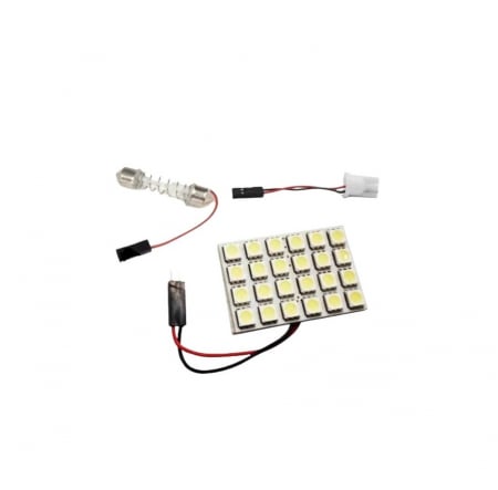 ELECTRICE / ELECTRONICE AUTO - Bec LED Sistem Iluminat 24 SMD 12V
