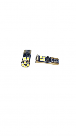 Bec Led T10 12 SMD Canbus 12V [2]