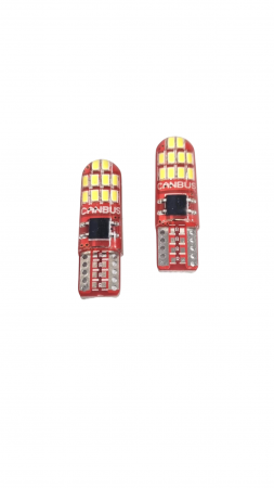 Becuri Led Pozitie - Bec Led T10 20 SMD SILICON