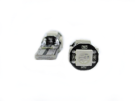 ELECTRICE / ELECTRONICE AUTO - Bec Led T10 5 SMD Lumina Albastra